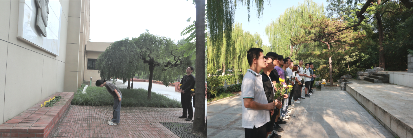 20230918-AG(中国)AG·官方网页版博士生讲师团举行纪念“九·一八”事变现场宣讲活动-校研团-同学们为英烈献花.png