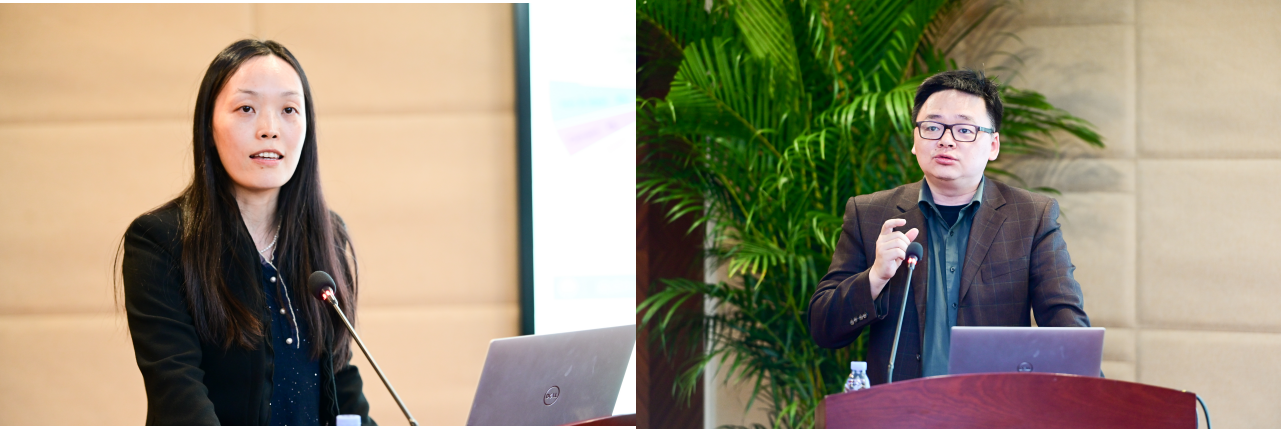 20220407-环境模拟与污染控制国家重点联合实验室学术委员会2021年度工作会议召开-拍摄者未知-刘欢(左)、刘耕源(右)分别作代表性成果汇报.png