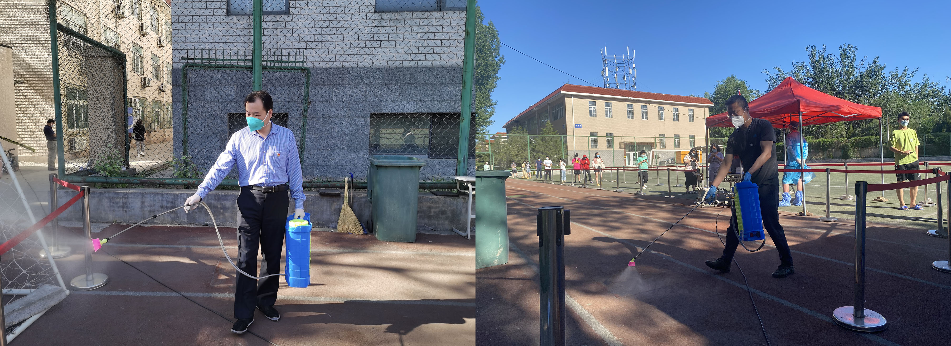 20220602-在校外战“疫”的一支清华力量-雷羽千-检测现场消杀jpg 20220602-在校外战“疫”的一支清华力量-雷羽千-检测现场消杀jpg